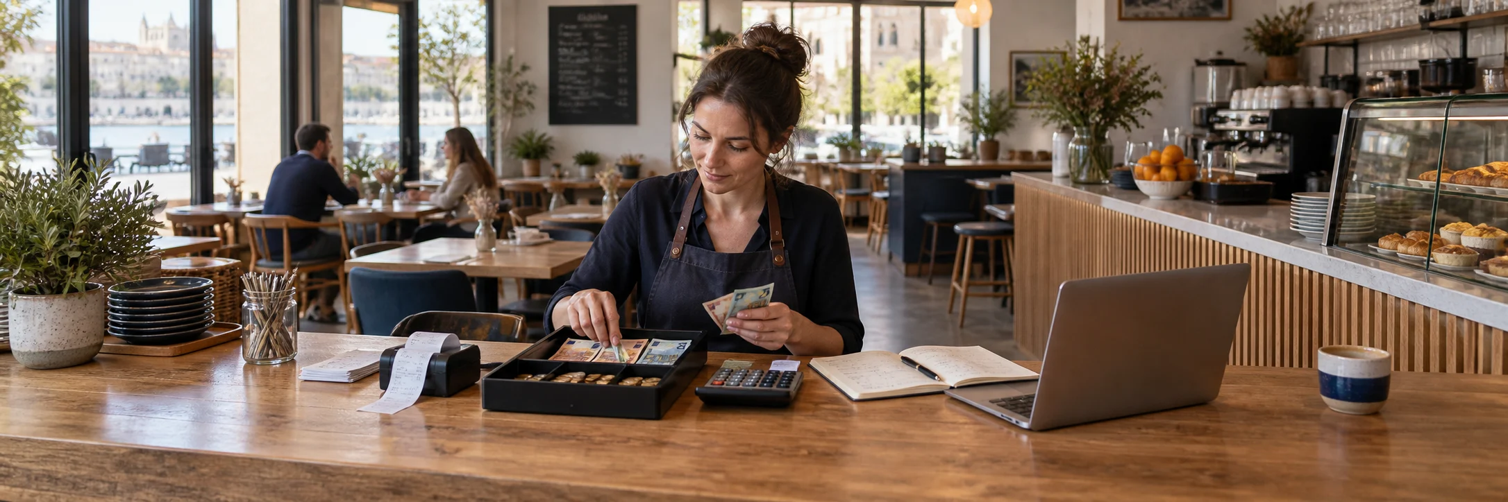 Bargeld nachvollziehbar abschließen.